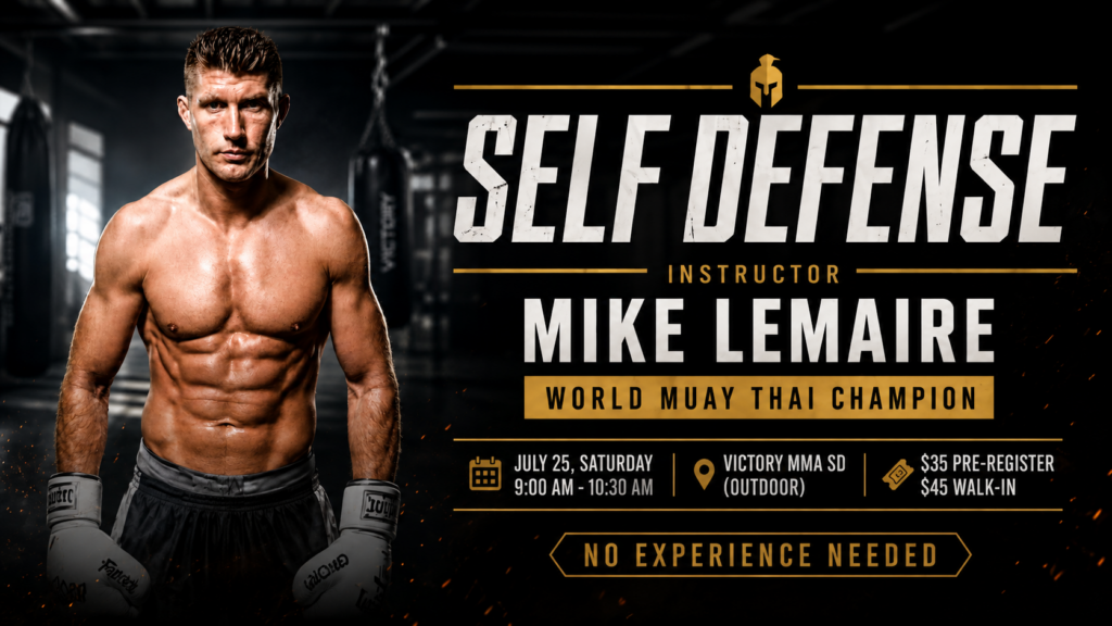 Mike Lemaire - Self Defense Seminar